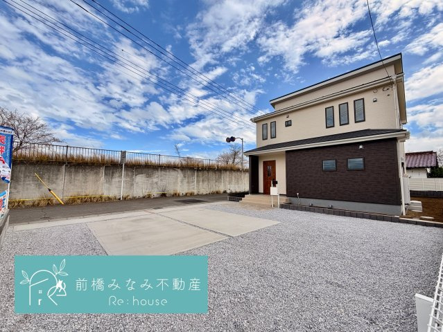 【新築】前橋市小屋原町第１　限定１棟　リーブルガーデン　新築建売の外観|きれいな外観です