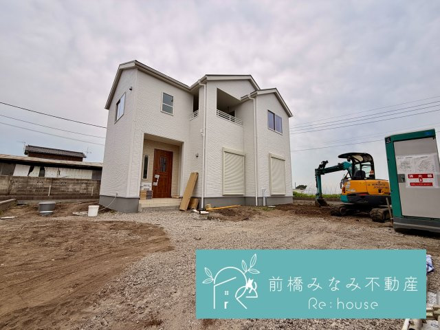 【新築】高崎市金古町第５　３号棟(全４棟)　リーブルガーデン　新築建売分譲の外観|外観もきれいです