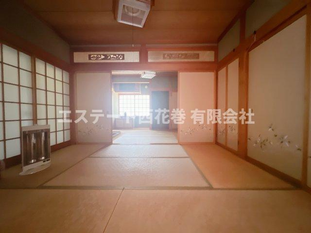 花巻市田力　土地建物の和室