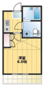 【間取り】 | ロフト付きの１Ｋのお部屋です！