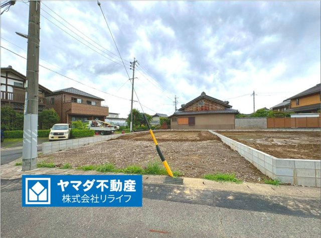 リーブルガーデン　岐阜市下奈良2丁目　全3区画分譲の外観|「現地（2026年7月16日）撮影」　
■外観写真　
■ヤマダ不動産　株式会社リライフ　