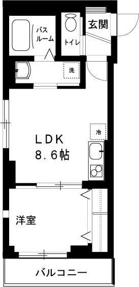 コトブキ・ワンの間取り|間取りです。