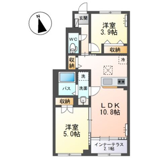 【間取り】 | 仮称）天童市駅西４丁目新築アパート