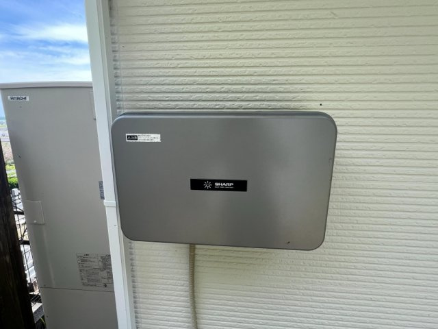 大字島之内の発電・温水設備