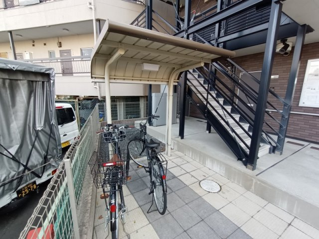 レオネクストＮａｋａｊｙｕのその他|駐輪スペースです。