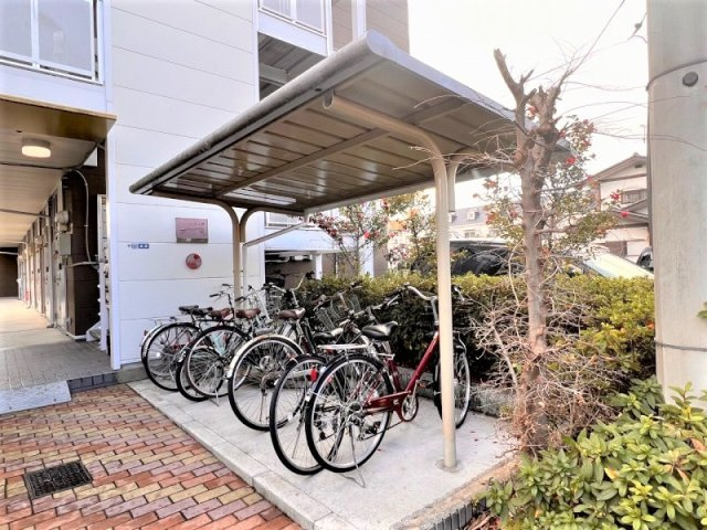 レオパレスブルーファンのその他|駐輪スペースです。
