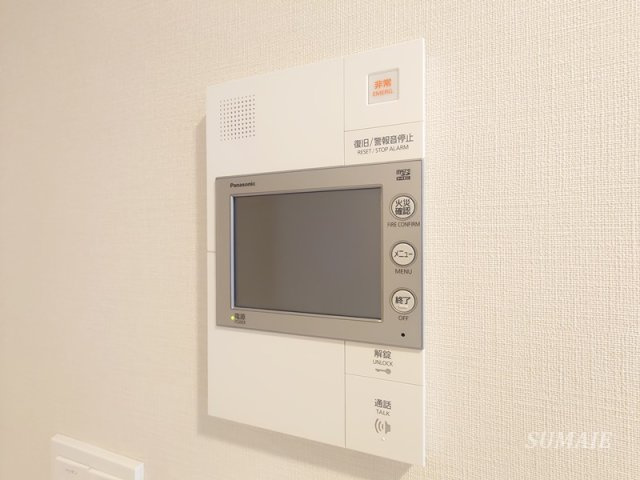 ＲＪＲプレシア東十条ガーデンのセキュリティ|モニター付きインターホンです☆