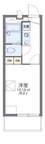 レオパレスルシェルブルー東大阪の間取り|代表的な間取のため実際の間取とは異なる場合があります