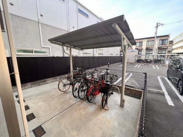クレイノセカンド　ユーアイのその他|駐輪スペースです。