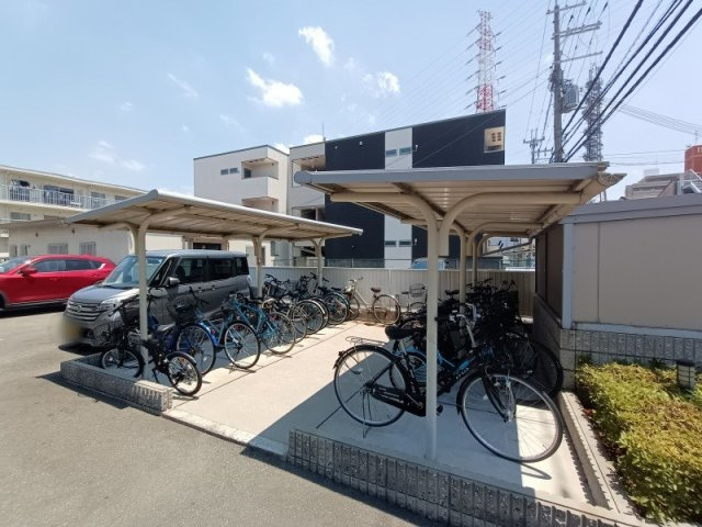 レオパレスサンマルクのその他|駐輪スペースです。