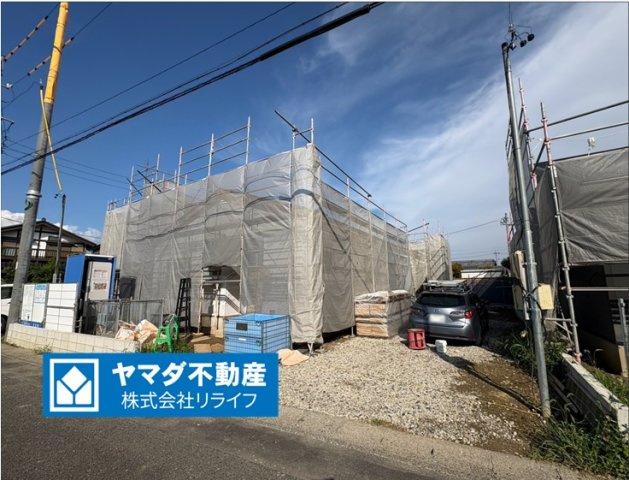 リーブルガーデン　岐阜市下奈良2丁目　全3区画分譲の外観|「現地（2026年9月5日）撮影」　
■外観写真　
■ヤマダ不動産　株式会社リライフ　
