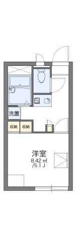 レオパレス桜通りの間取り