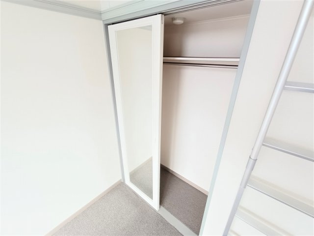 レオパレスヴィラの内装|収納スペースです。