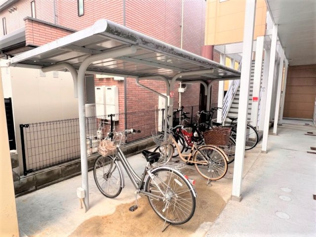 レオパレス飛鳥のその他|駐輪スペースです。