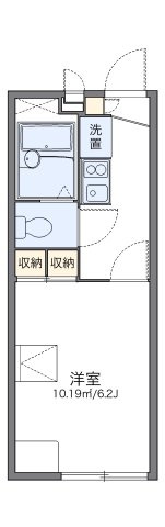 レオパレス飛鳥の間取り