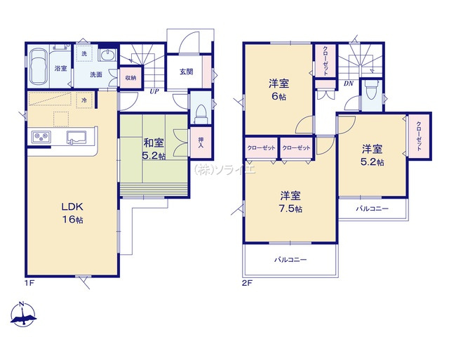 所沢市東狭山ケ丘１丁目　中古戸建の間取り|2026/6/23 撮影