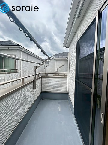 所沢市東狭山ケ丘１丁目　中古戸建のバルコニー|2026/6/23 撮影