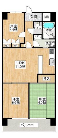 神戸市西区池上１丁目の賃貸マンション