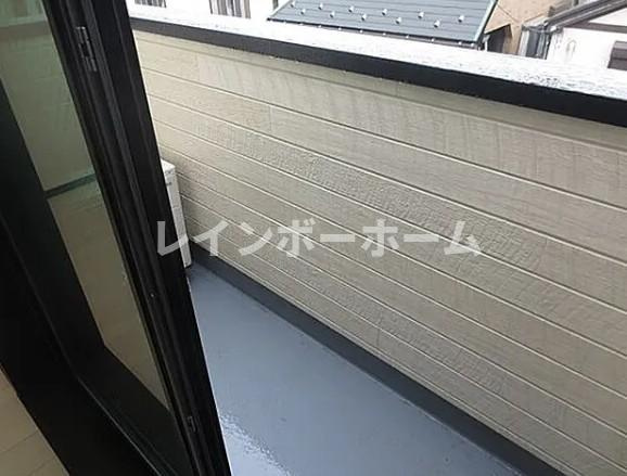 プレシャスアース稲毛区天台のバルコニー