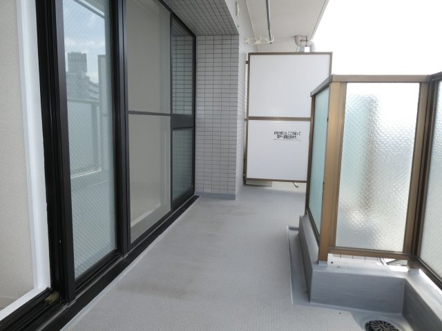 ヴァンベール春日部のバルコニー