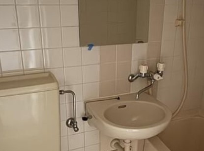 八王子市八木町の賃貸マンションの洗面所