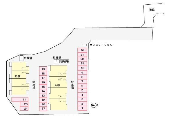 【駐車場】シェーネＢ