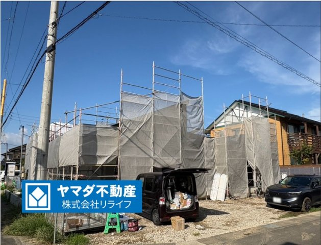 リーブルガーデン　岐阜市下奈良2丁目　全3区画分譲の外観|「現地（2026年9月5日）撮影」　
■外観写真　
■ヤマダ不動産　株式会社リライフ　