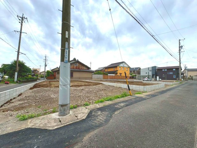 リーブルガーデン　岐阜市下奈良2丁目　全3区画分譲の外観|「現地（2026年7月16日）撮影」　
■全体写真　
■ヤマダ不動産　株式会社リライフ　