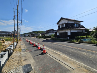 【前面道路含む現地写真】 | 岩美町牧谷土地
