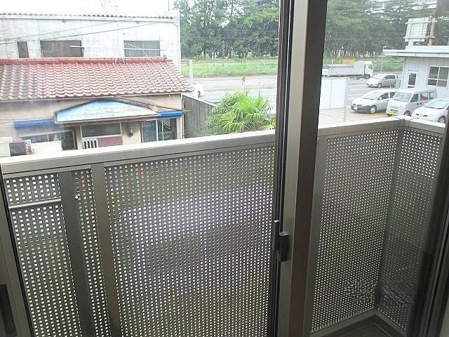 コンフォール蘇我のバルコニー