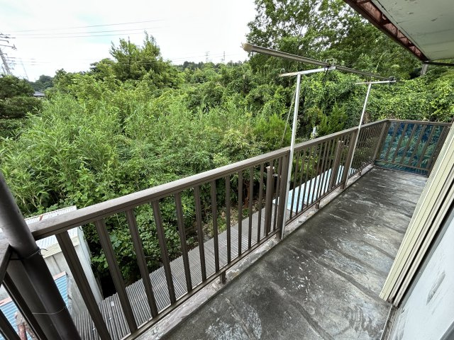 東伊豆町　奈良本のバルコニー