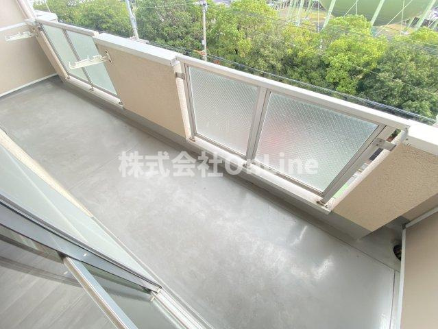 比枝コーポラス上町Ⅰのバルコニー