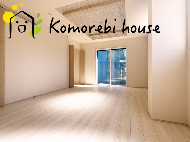 さいたま市見沼区南中野　ガーデンパーク　3期　新築一戸建て　ブルーミングガーデン　02の居間・リビング|10/11撮影