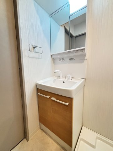ナチュラルフロント住居の洗面所