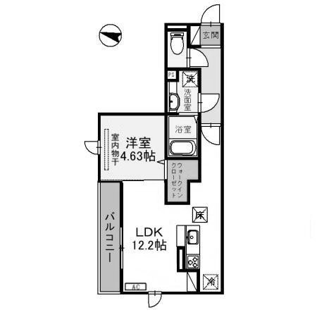 【間取り】 | D-ROOM和田町