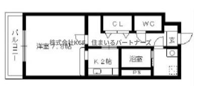 シャンベルジュKTの間取り