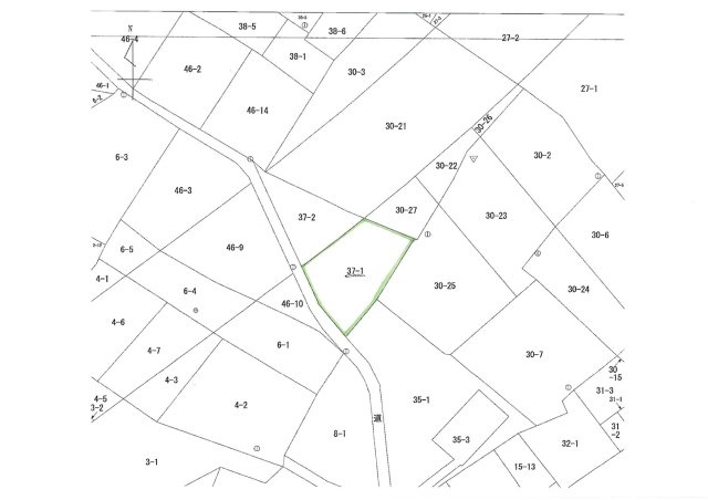 八戸市大字新井田字石動木平37番1の土地図