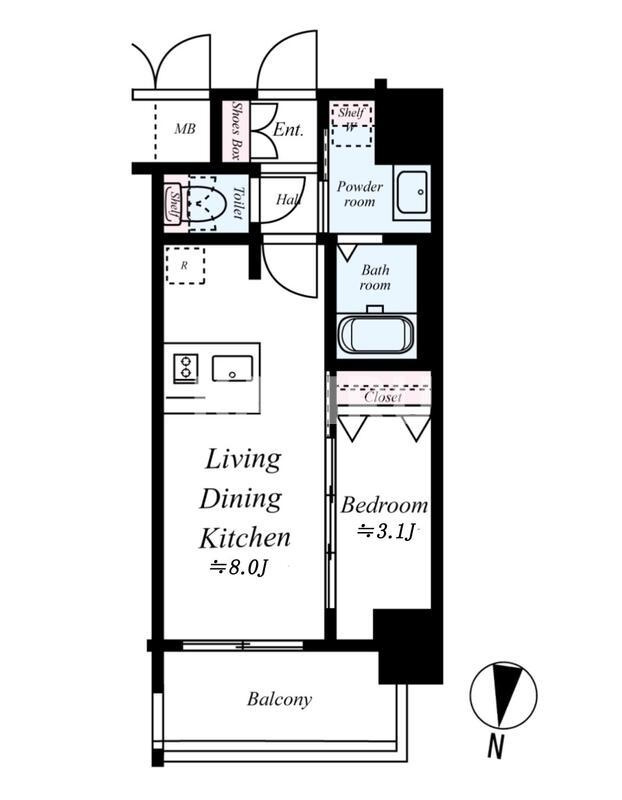 SHOKEN Residence大阪都島の間取り