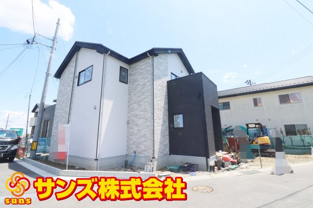 郡山市東原２丁目　　　  １号棟　　　富田東小学校、富田中学区　の外観|北西側から見た外観♪