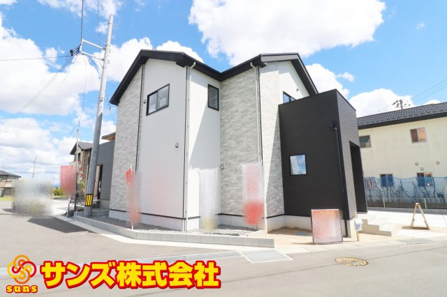 郡山市東原２丁目　　　  １号棟　　　富田東小学校、富田中学区　の外観|北西側から見た外観♪