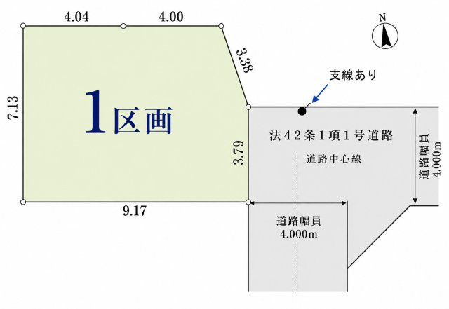 西東京市南町2丁目 西武新宿線 西武柳沢駅 建築条件付き売地の土地図