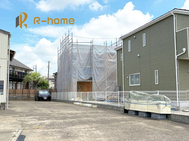 守谷市本町第12　新築戸建て　1号棟の外観|2026年8月完成予定！近隣の同仕様完成物件をご見学いただけます♪