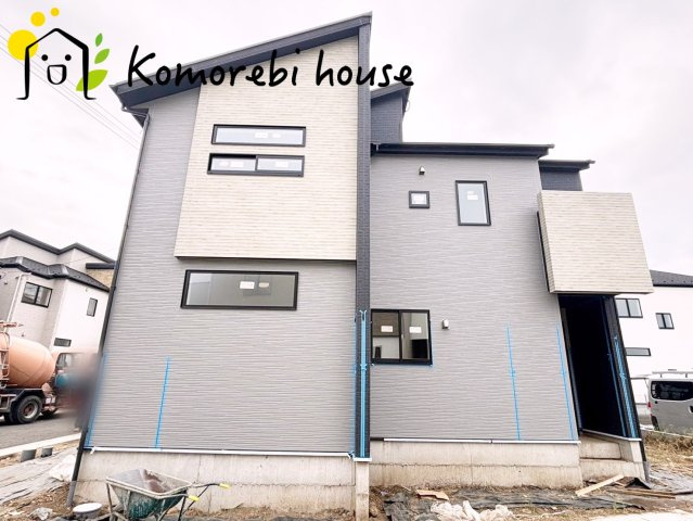 さいたま市見沼区南中野　ガーデンパーク　3期　新築一戸建て　ブルーミングガーデン　05の外観|10/23撮影