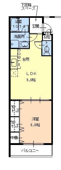 【間取り】 | コリーヌ池上