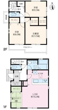 「３帖の畳コーナー付」高知市東城山町3号棟　新築一戸建ての外観|6/5撮影。白を基調とした、清潔感あふれるスタイリッシュな外観☆
