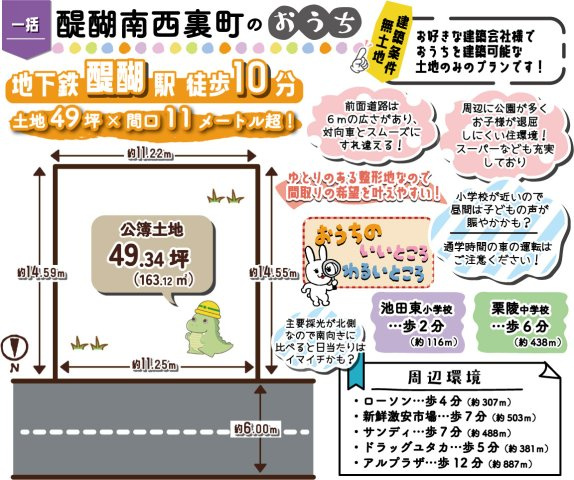 醍醐南西裏町　一括　条件無土地