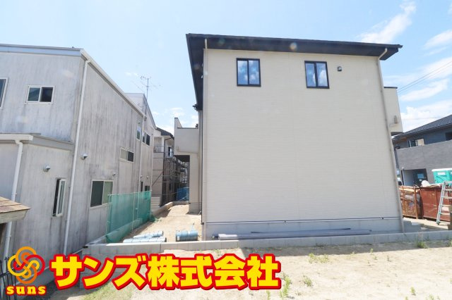 郡山市東原２丁目　　　  ２号棟　　　富田東小学校、富田中学区　の外観|東側から見た外観