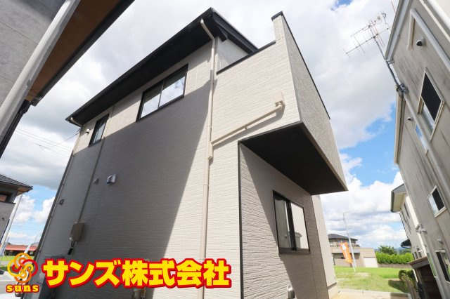 郡山市東原２丁目　　　  ２号棟　　　富田東小学校、富田中学区　の外観|南西側から見た外観♪