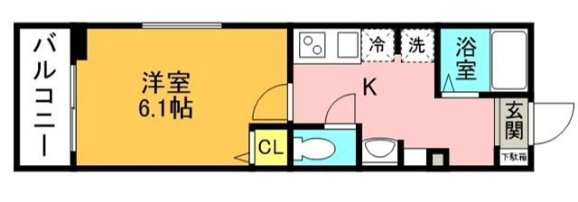 【間取り】 | MELDIA西八王子3(メルディアニシハチオウジスリー)
