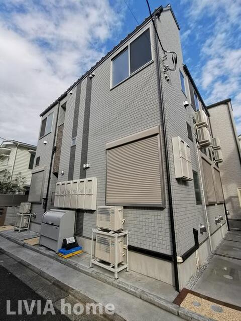 板橋区仲宿のアパートの外観